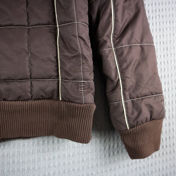 Vintage Puma Racing Jacket bomber Womens Medium Y2K - Picture 7 of 8